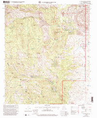 P A Mountain 1999 topographic map thumbnail