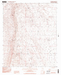 Palomas Gap 1996 topographic map thumbnail