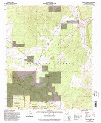 Paxton Springs 1995 topographic map thumbnail
