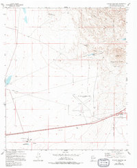 Picacho Mountain 1978 topographic map thumbnail