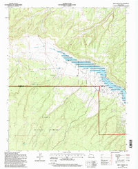 Pine Canyon 1995 topographic map thumbnail