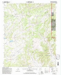 Pinehaven 1995 topographic map thumbnail