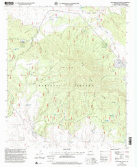 Pitchfork Canyon 1999 topographic map thumbnail