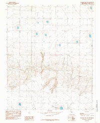 Pleasant Hill NW 1985 topographic map thumbnail