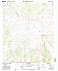 Ponderosa Tank 1999 topographic map thumbnail