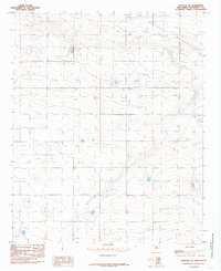 Portales SE 1985 topographic map thumbnail