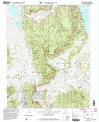Pounds Mesa 2002 topographic map thumbnail