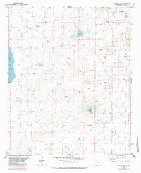 Presler Lake 1978 topographic map thumbnail