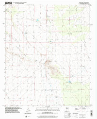 Prisor Hill 1996 topographic map thumbnail