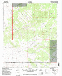 Progresso SW 1995 topographic map thumbnail