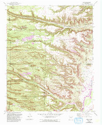 Puye 1952 topographic map thumbnail
