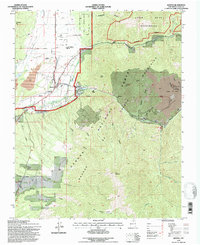 Questa 1995 topographic map thumbnail