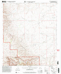 Red Bluff Draw 2001 topographic map thumbnail
