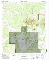 Red Flats 1995 topographic map thumbnail