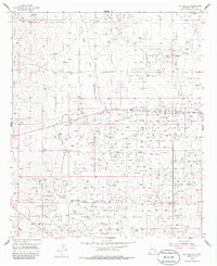 Red Lake SE 1955 topographic map thumbnail