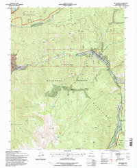 Red River 1995 topographic map thumbnail