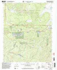 Redondo Peak 2002 topographic map thumbnail