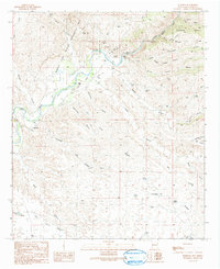 Redrock 1990 topographic map thumbnail