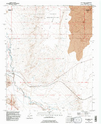 Rio Puerco 1991 topographic map thumbnail