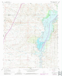 Romero Canyon 1961 topographic map thumbnail