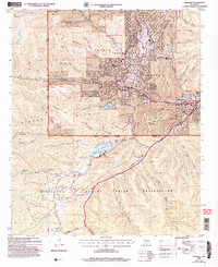 Ruidoso 2004 topographic map thumbnail