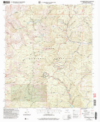 Sacramento Peak 2004 topographic map thumbnail