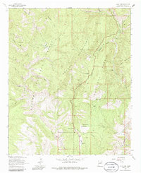 Saliz Pass 1963 topographic map thumbnail