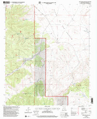 Salvation Peak 1999 topographic map thumbnail