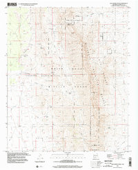 San Andres Peak 1996 topographic map thumbnail