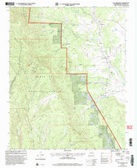 San Geronimo 2002 topographic map thumbnail