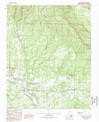 San Jose 1989 topographic map thumbnail