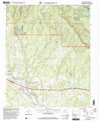 San Jose 2002 topographic map thumbnail