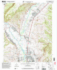San Juan Pueblo 2002 topographic map thumbnail