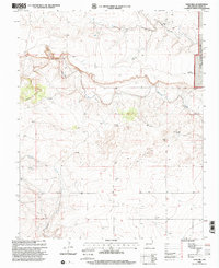Sand Hill 1998 topographic map thumbnail