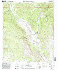 San Lorenzo 1999 topographic map thumbnail