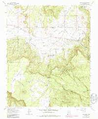 San Mateo 1963 topographic map thumbnail