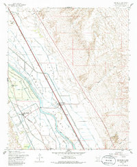 San Miguel 1955 topographic map thumbnail