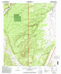 San Rafael 1995 topographic map thumbnail
