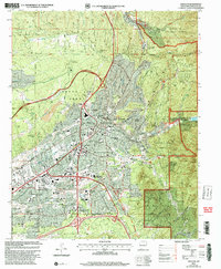 Santa Fe 2002 topographic map thumbnail