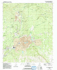 Santa Rita Mine 1992 topographic map thumbnail