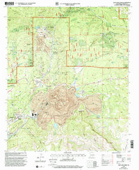 Santa Rita Mine 1999 topographic map thumbnail