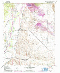 Santo Domingo Pueblo 1953 topographic map thumbnail