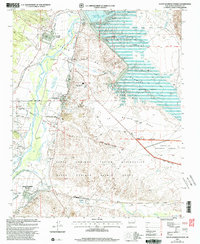 Santo Domingo Pueblo 2002 topographic map thumbnail