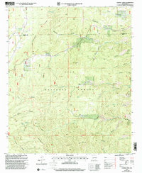 Sawmill Peak 1999 topographic map thumbnail