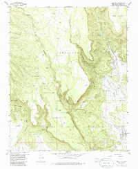 Seboyeta 1957 topographic map preview
