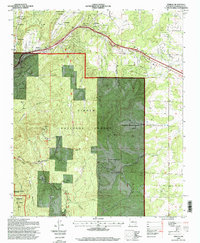Sedillo 1995 topographic map thumbnail