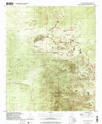 Selden Canyon NE 1996 topographic map thumbnail