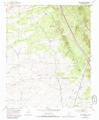 Seton Village 1952 topographic map thumbnail