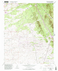 Seton Village 1952 topographic map thumbnail