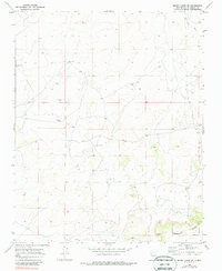 Seven Lakes SE 1970 topographic map thumbnail